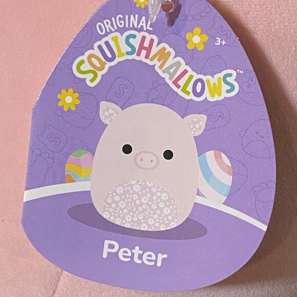 NEW 11" Peter the Floral Belly Pig Squishmallow S11 - #16-6 - 02.20.2022 - Picture 3 of 8